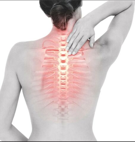 پوکی استخوان ناحیه قفسه سینه